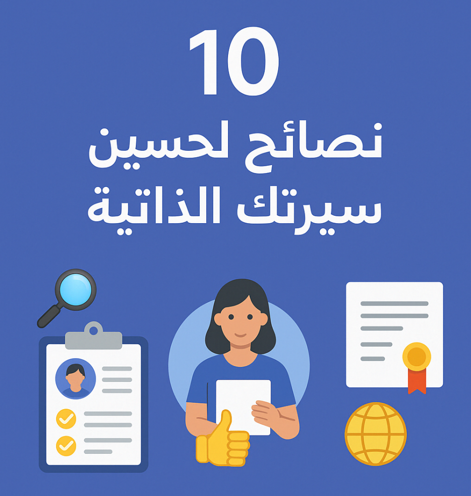 كيف تنتقل بسيرتك الذاتية من "جيدة" إلى "رائعة"؟ إليك 10 خطوات عملية
