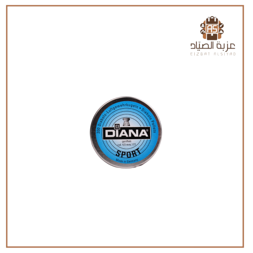 رصاص ديانا سبورت 4.5 .. مدبب 200 حبة