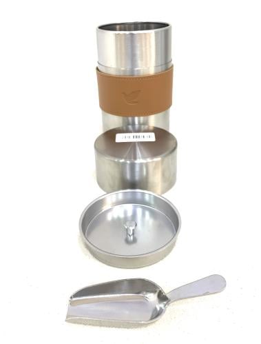 علبة استيل جديد 2 غطاء كبير