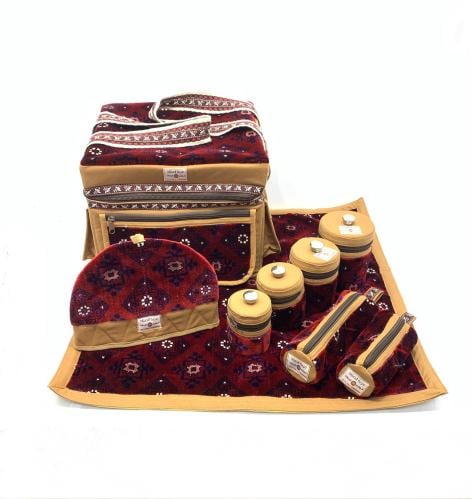 طقم بكج عزبة قماش تركي تنزاني مطرز