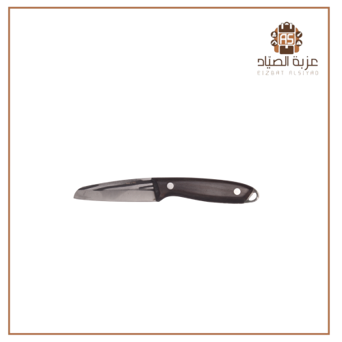 سكين مقبض خشب مع جراب