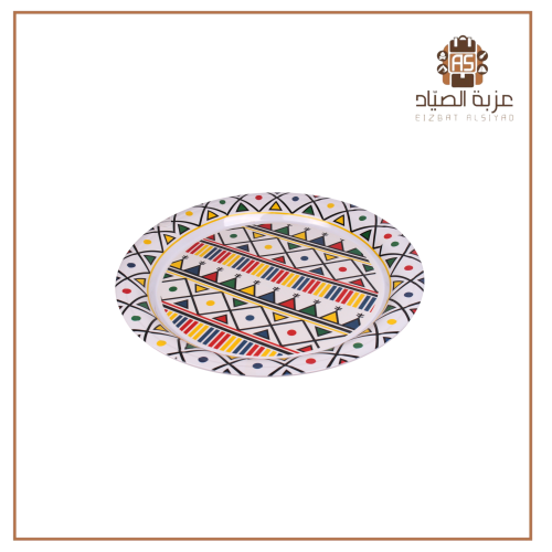 صحن مبلامين نقشة عسيري 55 سم