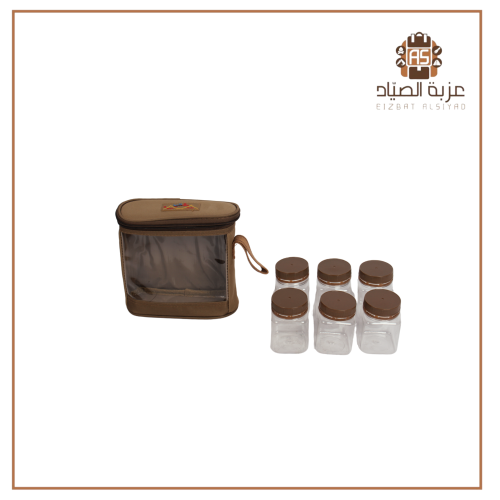 علب بهارات 6 حبه