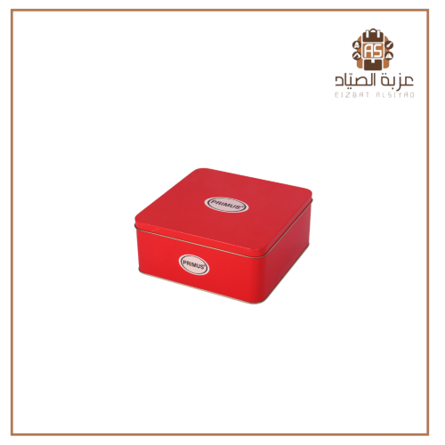 علبة معدن بريموس مربع