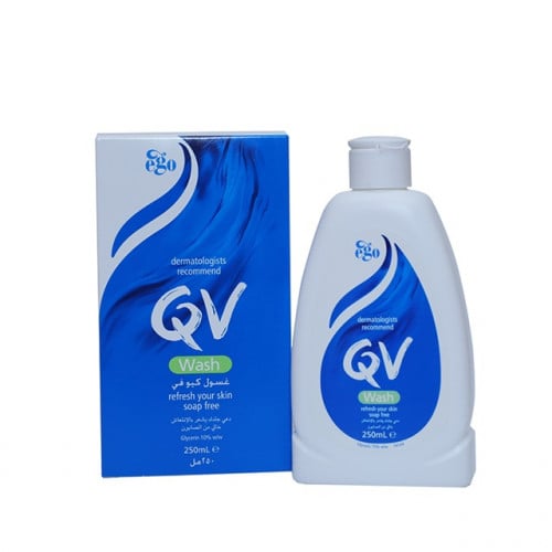 EGO QV Solution Wash Refresh For All Skin Types 250 ml | كيوفي غسول ريفريش مناسب لجميع أنواع البشرة 250 مل