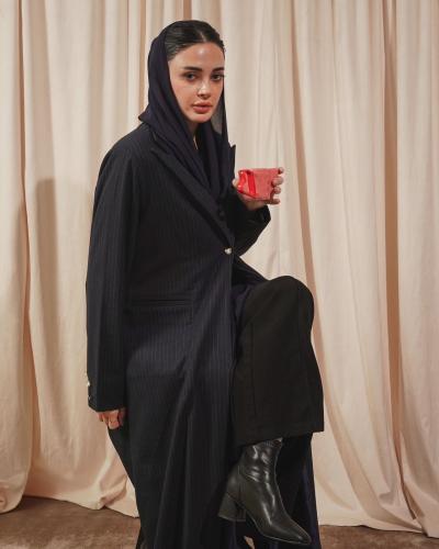 Heart lines (Navy blue)