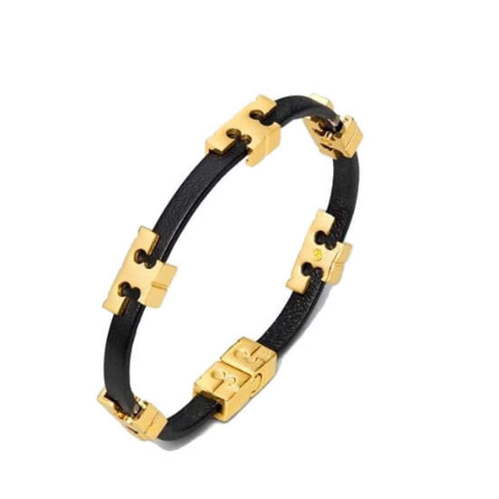 SERIF-T SINGLE-WRAP BRACELET - Shosh Shop display picture 1