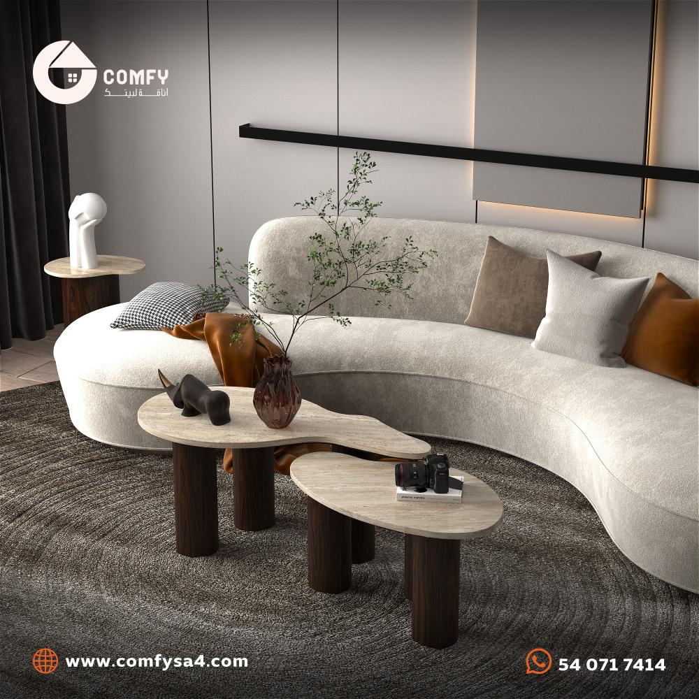 طقم طاولات بتصميم مبتكر