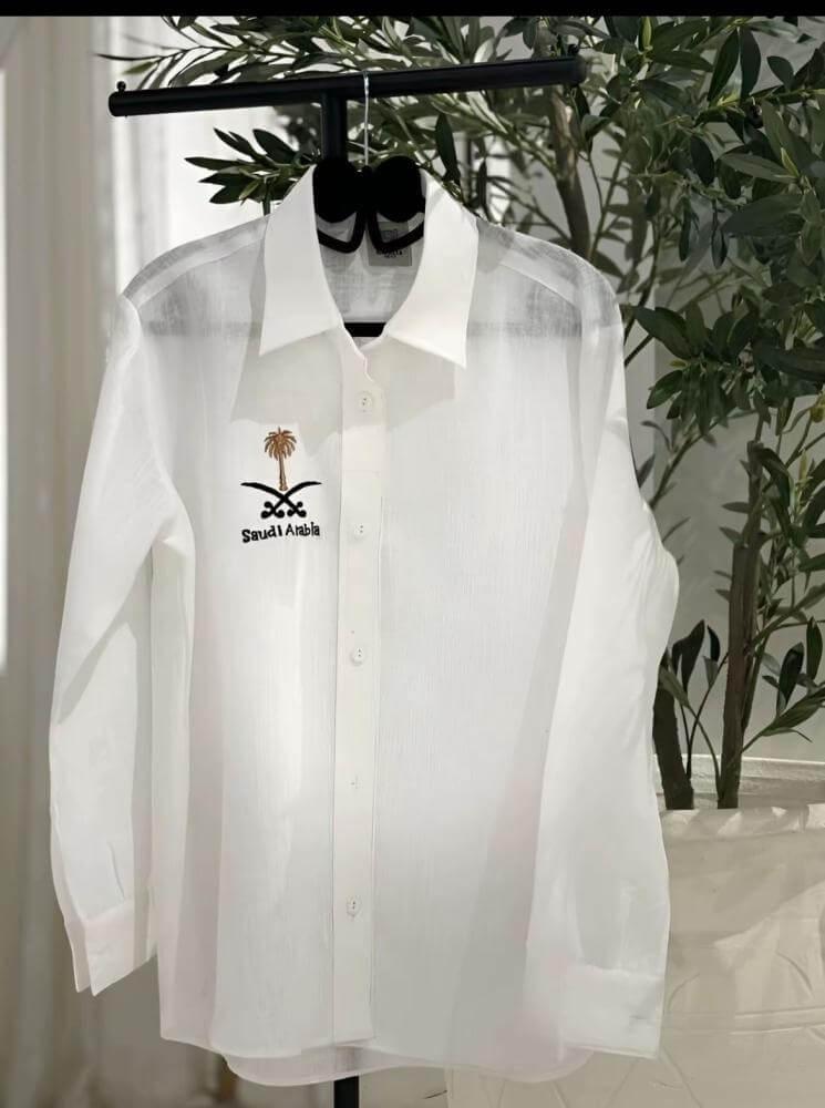 قميص العيد الوطني السعودي 95 نسائي