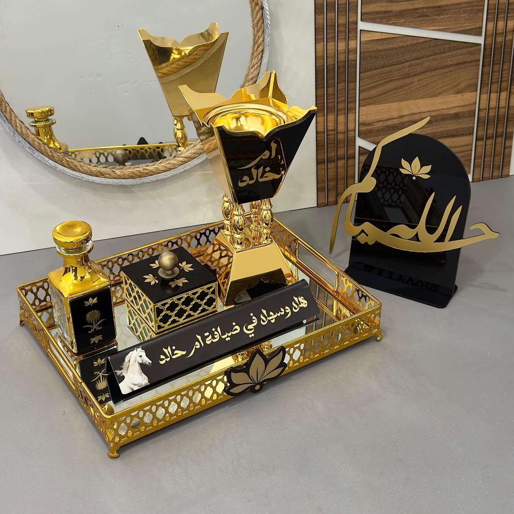 مباخر ضيافه بالاسم اطقم مبخره فخمه استقبال