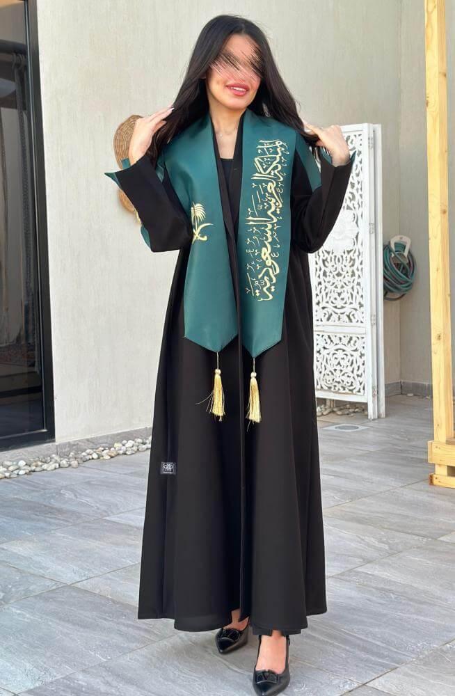 عبايات اليوم الوطني السعودي