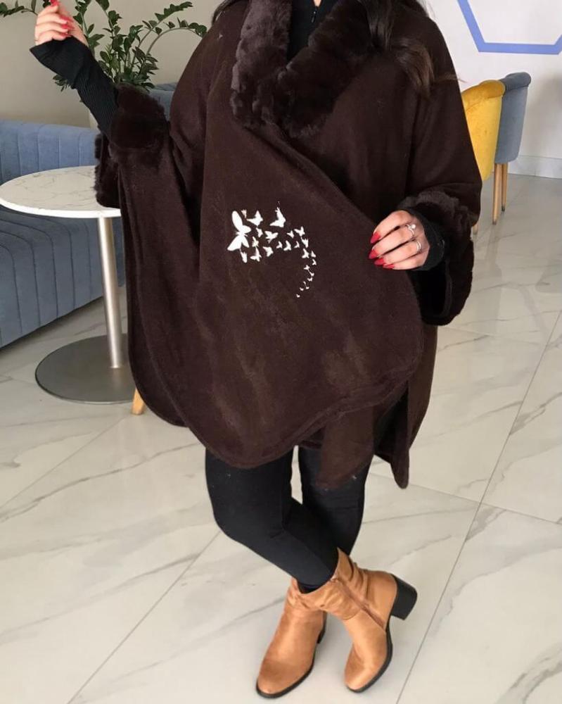 شال شتوي نسائي بالاسم سكارف شتويه للشتاء صوف الشال فرو 2025 كتف فروات