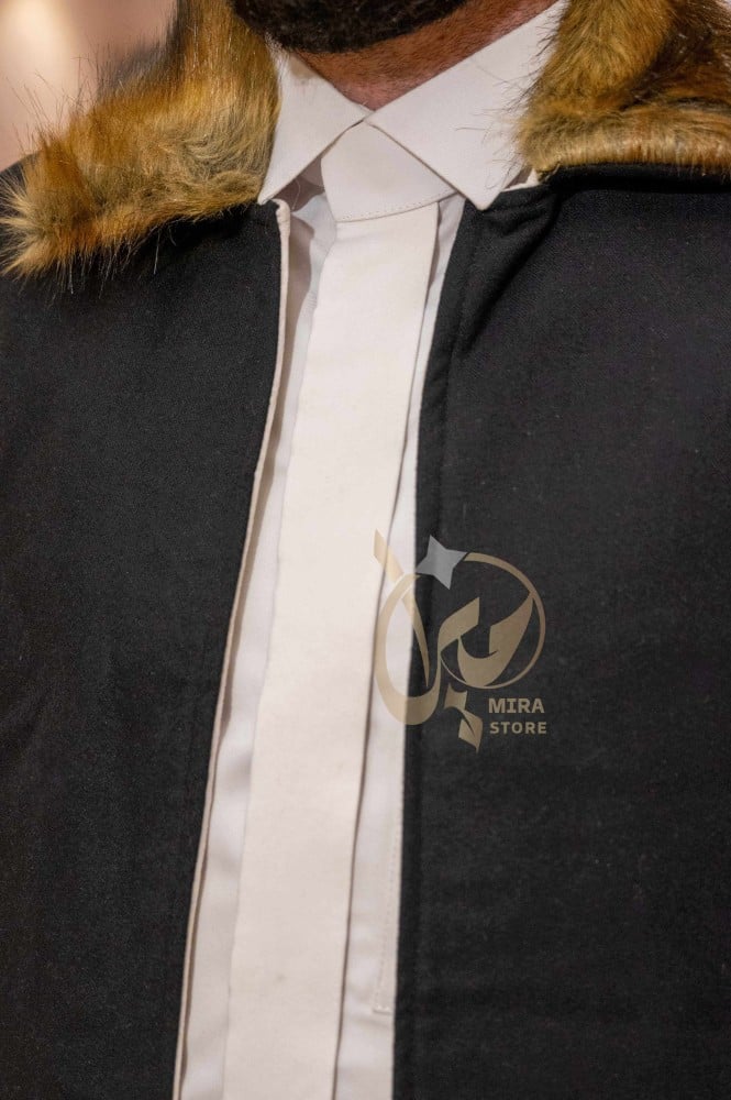 سديري فرو جوخ رجالي شتوي سديرية رجاليه للثوب صديري سعودي فروة شتويه