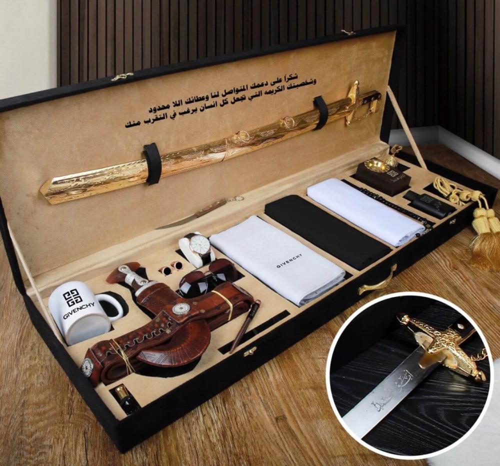 هدايا بوكسات افكار هدية رجاليه تراثي قماش صيفي شماغ هدايا زواج للرجال