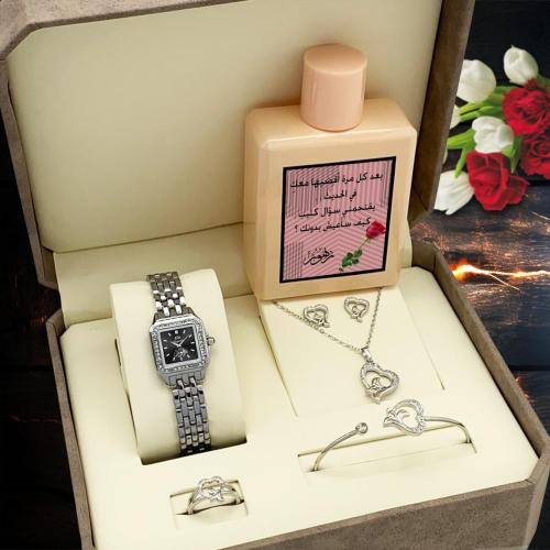طقم ساعه هديه العيد نسائي