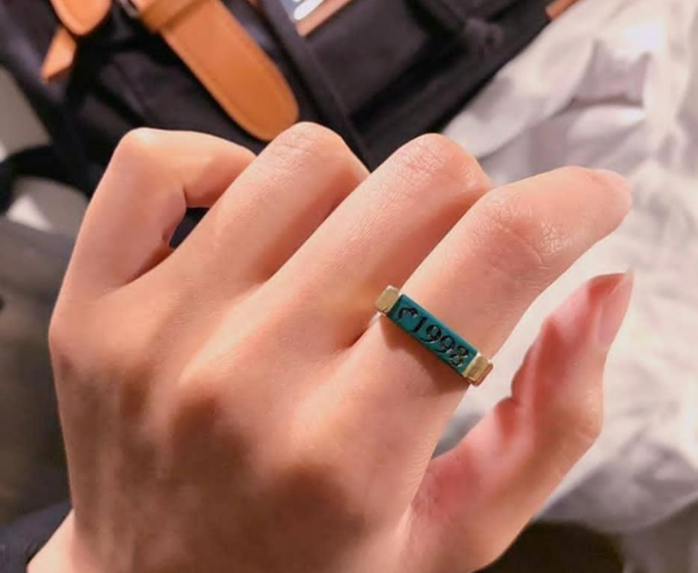 خاتم تاريخ خواتم ملكي فضه خالص مجوهرات ring jewelry خاتم اسم  سله