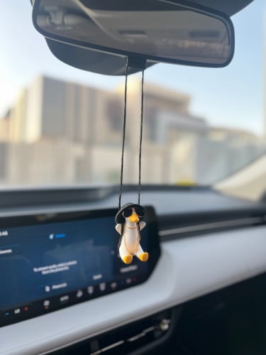 زينة سيارة تعليقة - بطة