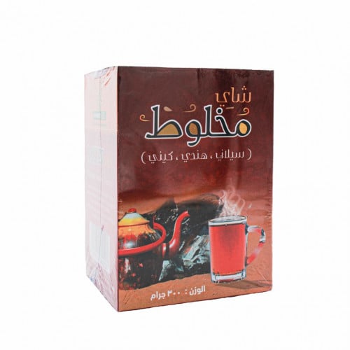 شاي مخلوط اسود 300 جرام