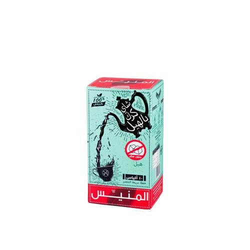 المنيس خليط شاي الكرك هيل بدون سكر - 10 أكياس