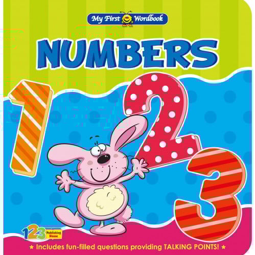 Numbers – Board Book large size 20*20