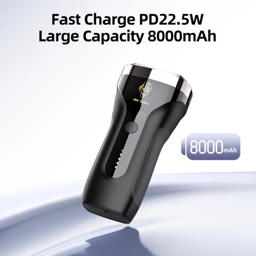 مبخرة 2025 مع شاحن محمول PD22.5W 8000mAh Type C In...