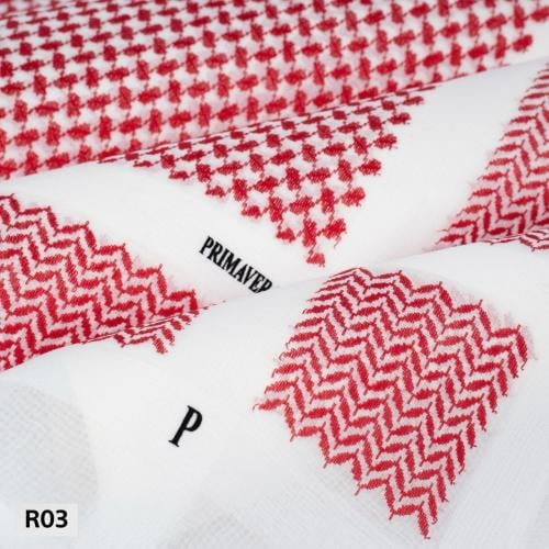 شماغ بريمافيرا R03 احمر شبابي 25