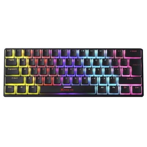 اكسترايك مي لوحة مفاتيح العاب بسلك مضادة للانسكاب مع اضاءة خلفية
