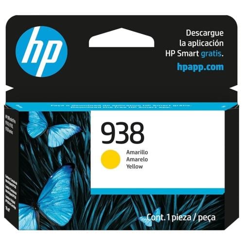 اتش بي حبر سائل 938 أصفر