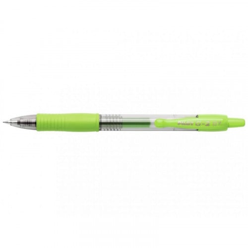 Pilot G2 Gel Ink Rollerball Pen 0.7 mm Light Green BX = 12 Pens