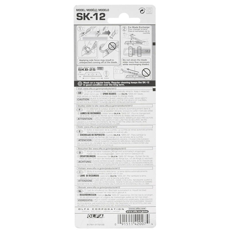 Cutter cuchilla de seguridad sk-10. – Du Papier