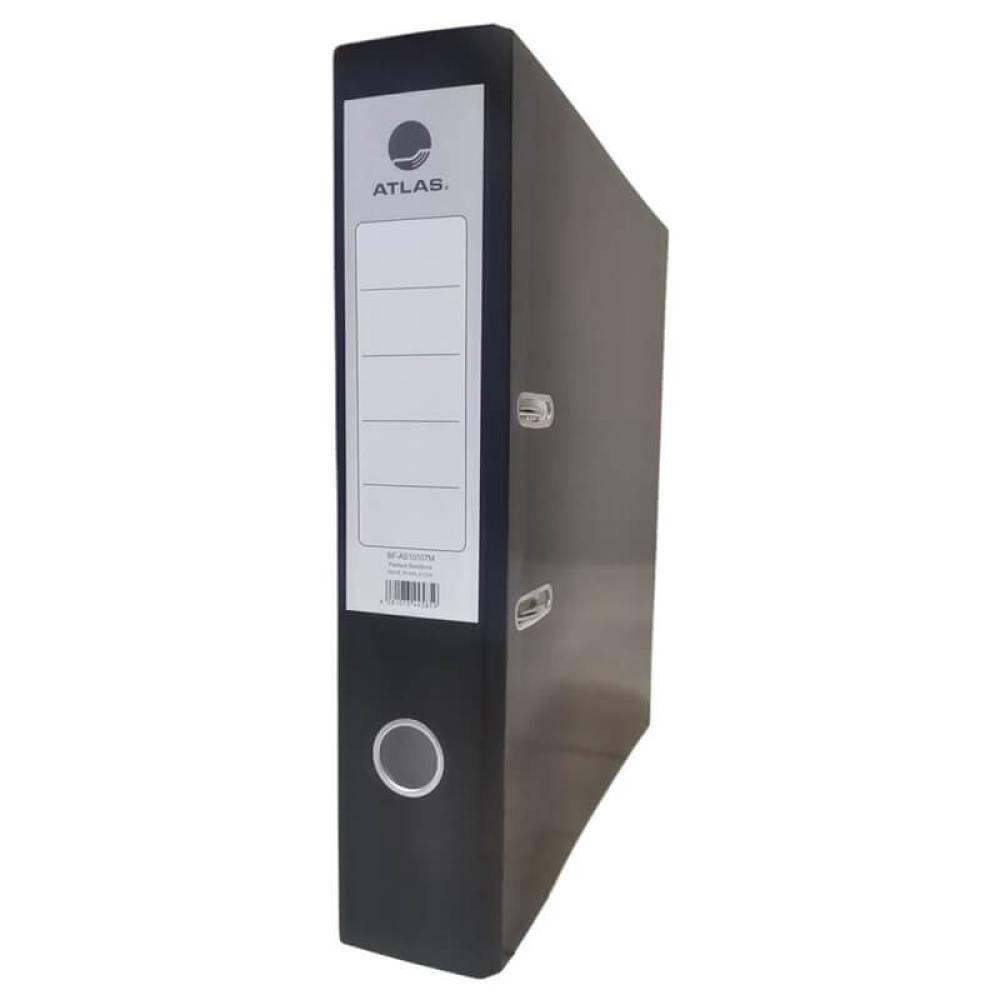 أطلس ملف بوكس فايل كبير أسود الكرتون 30 ملف