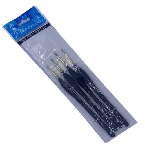 Phoenix Artist Brush Set = 4 Pcs