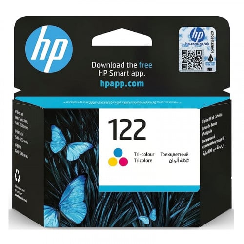اتش بي حبر سائل 122 ملون