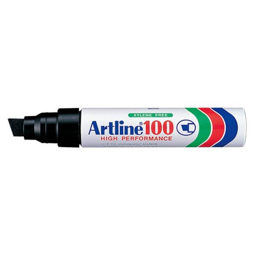 Artline Giant Permanent Marker, Chisel Style 7.5 - 12.0 mm Bx = 6 Pens