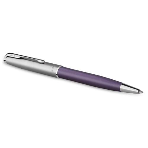 Parker Sonnet Essential Ballpoint Pen Gift Box Violet Lacquer CT Finish