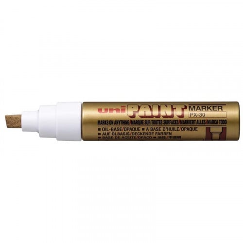 يوني بول قلم بوية عريض ذهبي