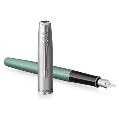 Parker Sonnet Essential Fountain Pen Gift Box Green Lacquer CT