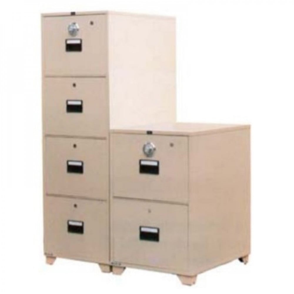 Uchida Fire Resistant Filing Cabinets 4 Drawer Numbers Lock Key Malaysia متجر تمام