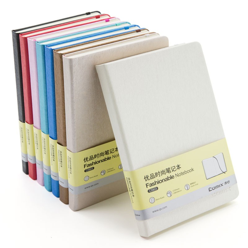 كومكس دفتر بغلاف مقوى 122 ورقة A5 أزرق فاتح