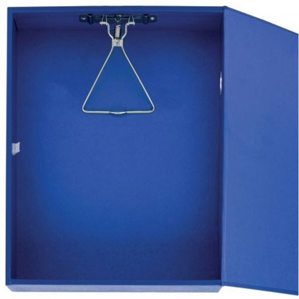 ركسل علبة لحفظ المستندات مع مثبت أزرق