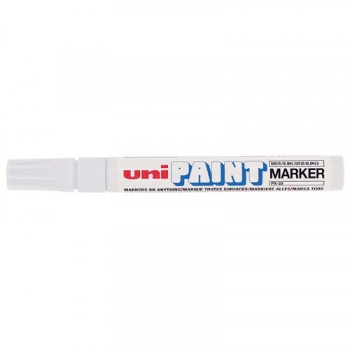 Uni Ball Medium Paint Marker White