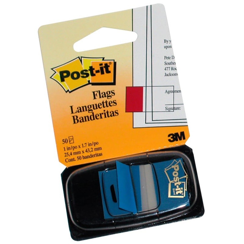 3M Post-it Flags Blue