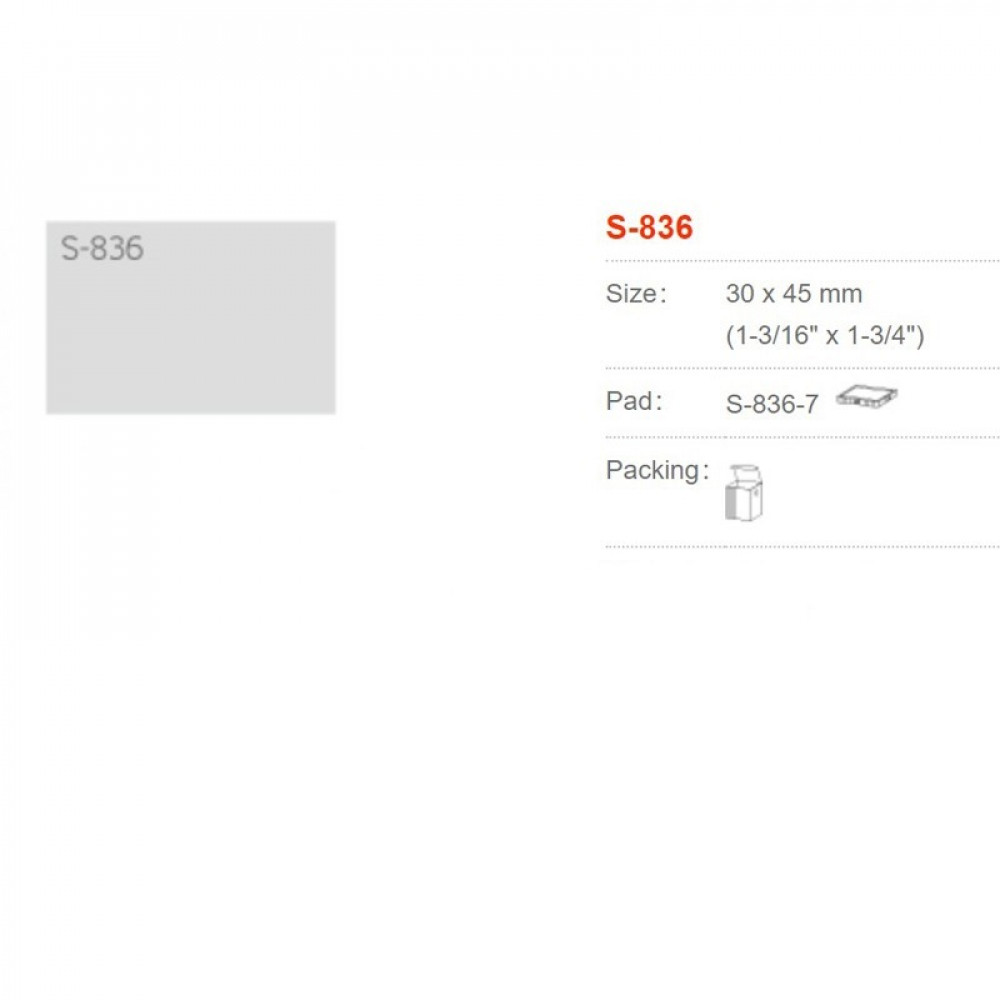 شيني ختم ذاتي التحبير 45X30 مم مع الطباعة