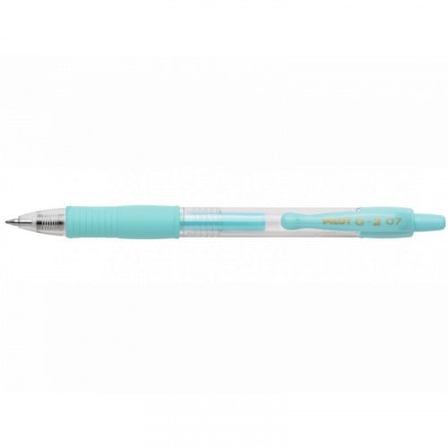 Pilot G2 Gel Ink Rollerball Pen 0.7 mm Pastel Blue BX = 12 Pens