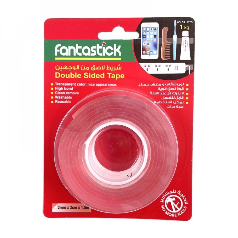 Fantastick Nano Tape 2mmX3cmX1.5m - متجر قرطاسية لجميع