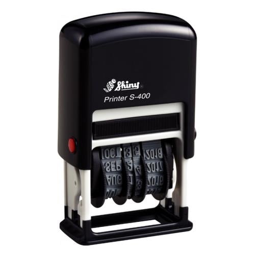Shiny Self-Inking Dater S-400