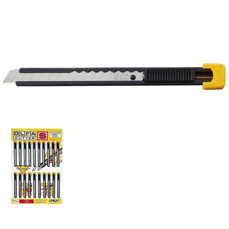 Olfa Economy stainless steel cutter S/20 Sht=20 Pcs