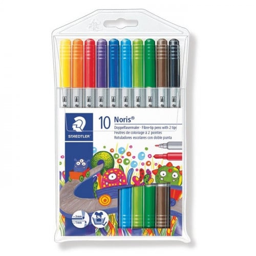 ستدلر أقلام ألوان مائية رأسين 12 لون