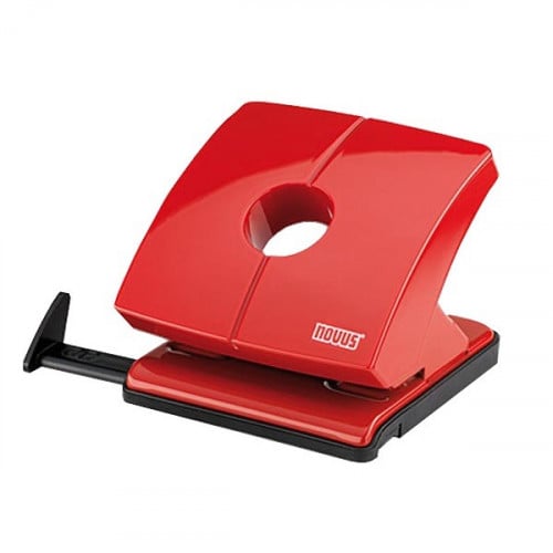 NOVUS Harmony Collection Perforators B225, 2-Hole Punch, RED Color.
