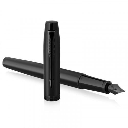 باركر أي أم قلم حبر أسود مطفي